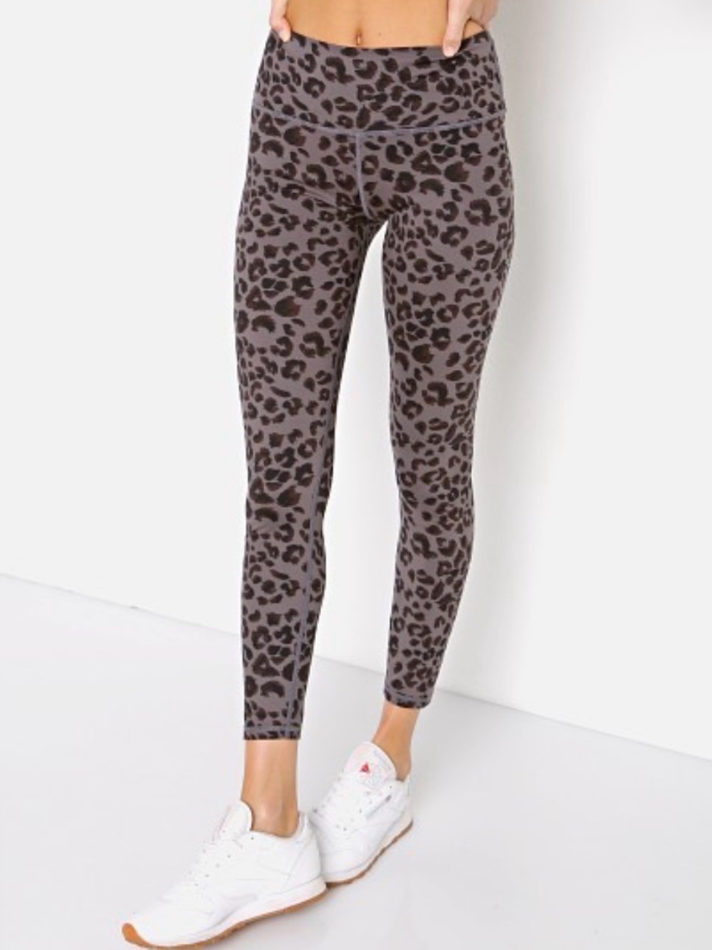Varley Century Legging Iron Cheetah Animal print High rise 
Size M
